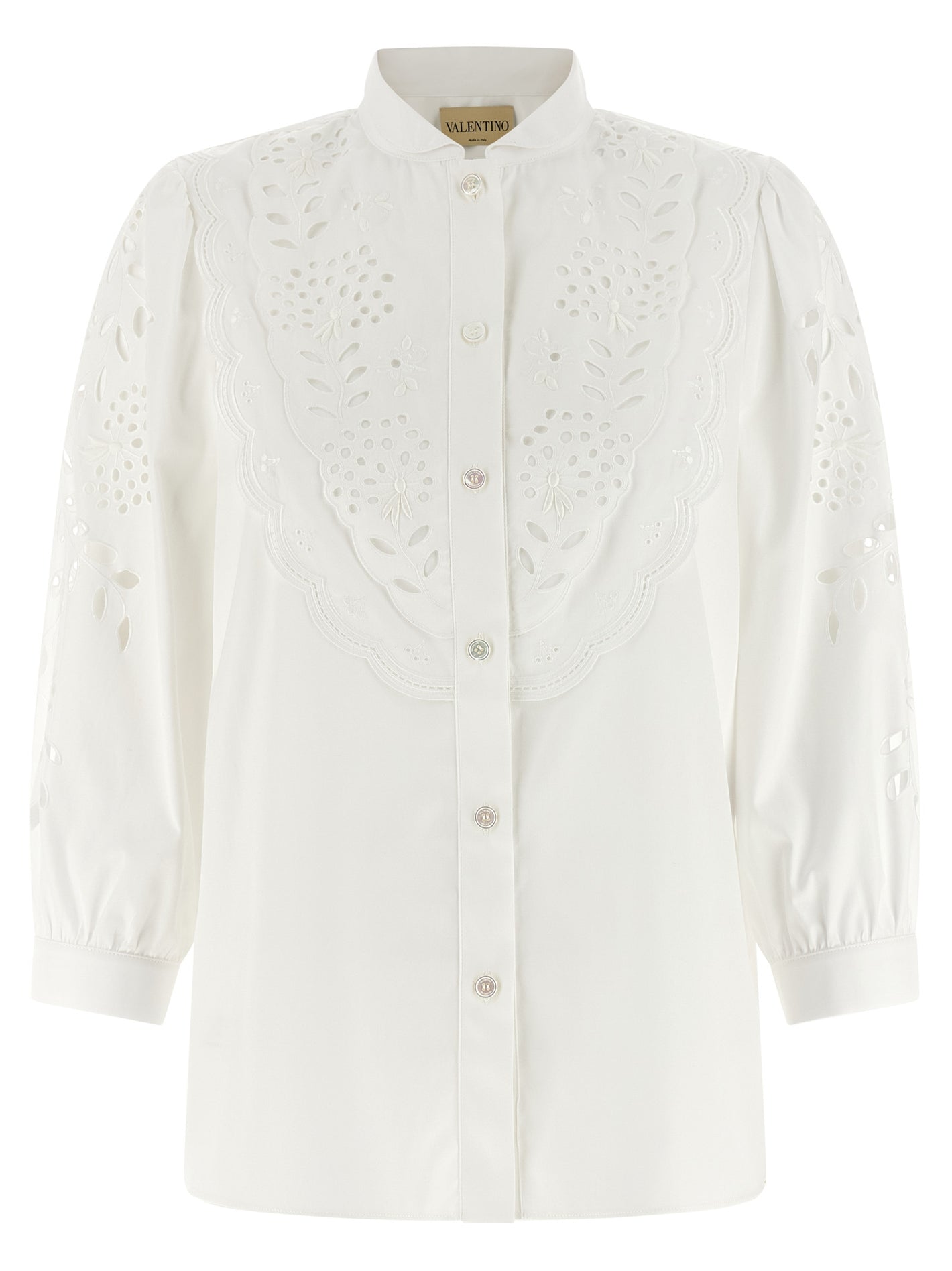 Shirt Valentino Garavani Embroidered Sangallo