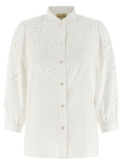 Shirt Valentino Garavani Embroidered Sangallo