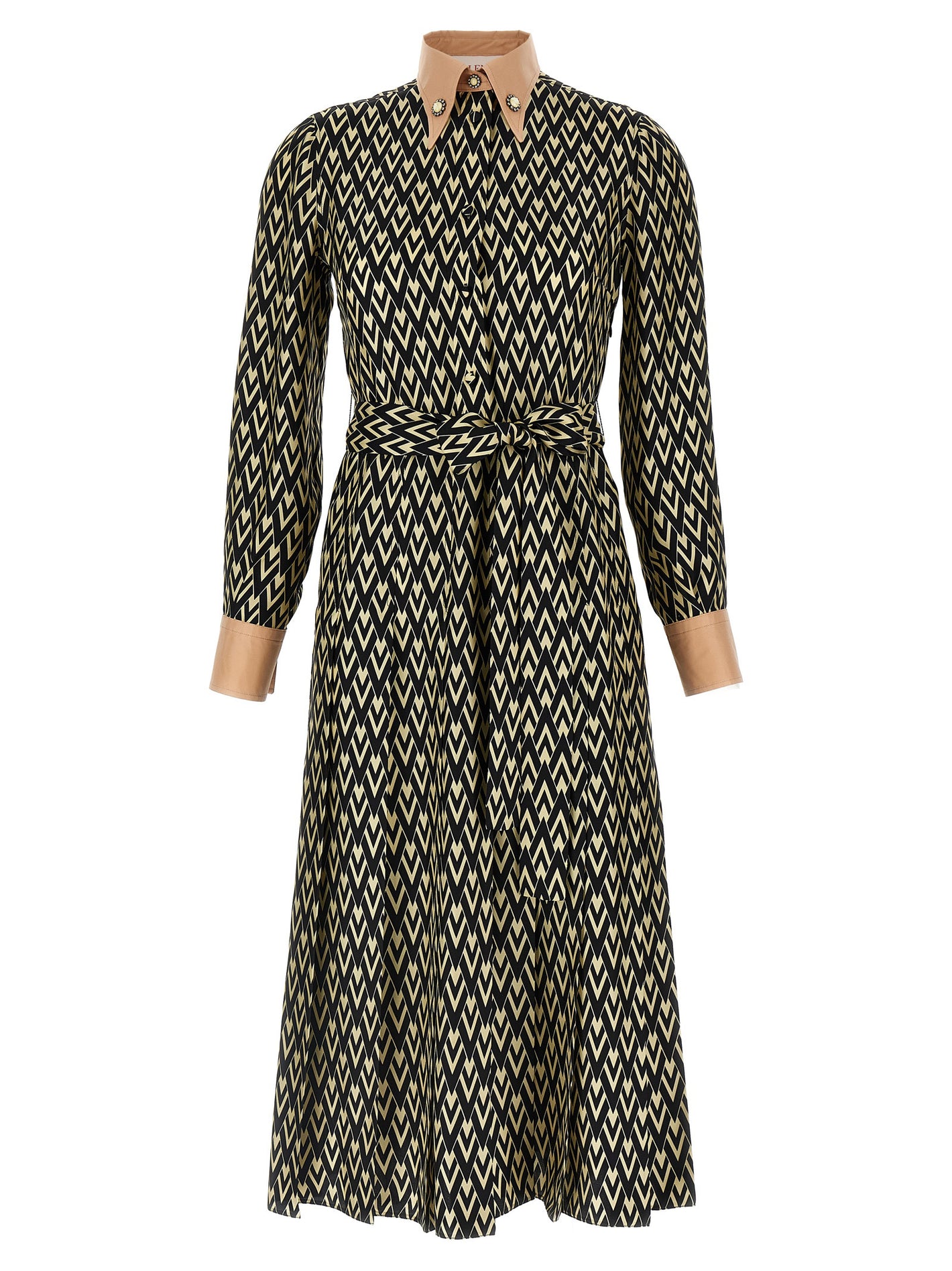 Valentino Garavani Toute La V Midi Dress