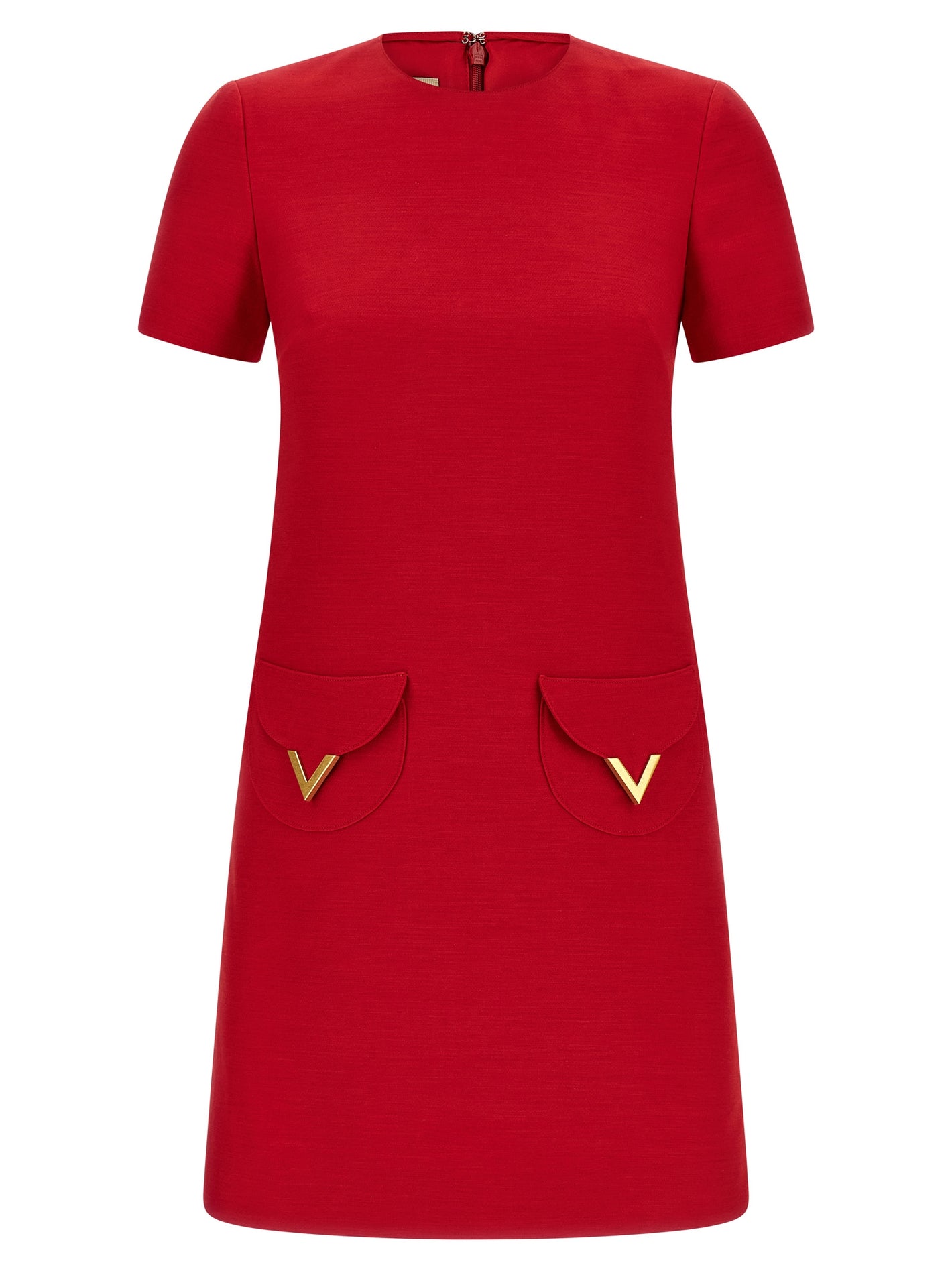 Valentino Garavani V Gold Dress