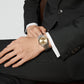 Gucci G-Timeless Automatic Bee Watch 38mm Gold Face Stainless Steel