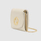 Gucci Blondie Mini Chain Wallet White