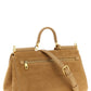 Dolce & Gabbana My Sicily Suede Handbag