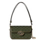 Gucci GG Go Small Shoulder Shoulder Bag Forest Green