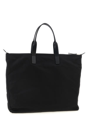 Dolce & Gabbana Big Logo Patch Shopping Bag