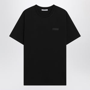 Givenchy Black cotton T-shirt with logo patch