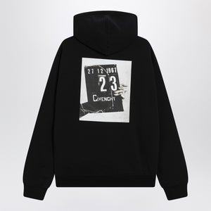 Givenchy Black Couture Seam sweatshirt with Clapperboard print