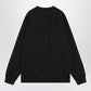 Givenchy Black crew neck cotton sweatshirt