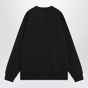 Givenchy Black crew neck cotton sweatshirt