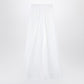 Givenchy White pleated cotton trousers
