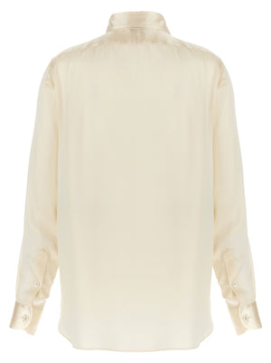 Tom Ford Pleated Plastron Shirt