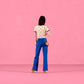 Gucci Adidas x Gucci Flared Jogging Pants Blue