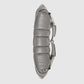 Gucci Horsebit Chain Medium Shoulder Bag Quilted Grey