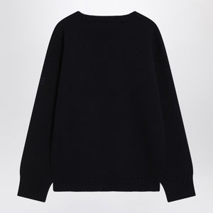 Chloé Navy blue sweater in wool and cashmere