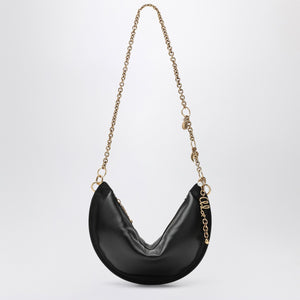 Black Chloe with gold chain on a white background