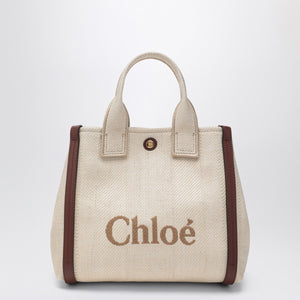 Small Chloé Carry Tote bag in sand colour