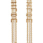 Chloé Lettering Pendant Earrings