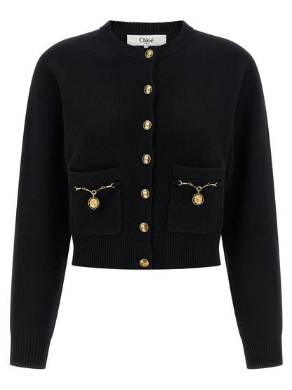 Chloé Horse Medal Cardigan