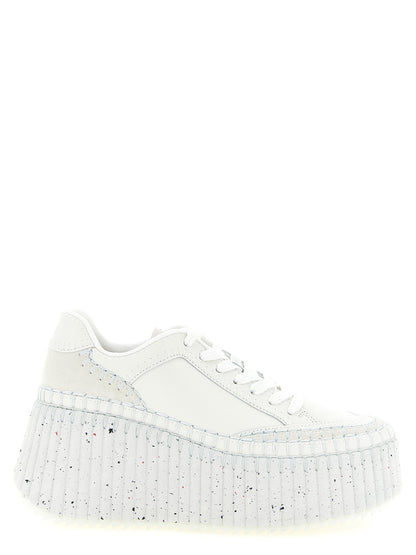 Chloé Nama Wedge Sneakers