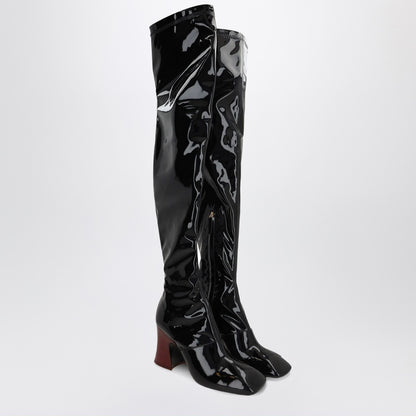 Chloé Janis over-the-knee boots in black