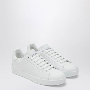 Dolce & Gabbana Dolce & Gabbana Dolce&Gabbana White Portofino sneakers in leather