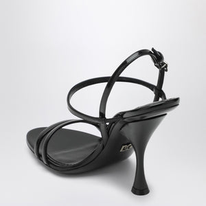 Dolce & Gabbana Dolce & Gabbana Dolce&Gabbana Black polished calf leather sandals