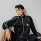 Gucci Interlocking Technical Jersey Zip Jacket Black