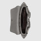 Gucci Horsebit Chain Medium Shoulder Bag Quilted Grey