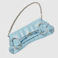Gucci Horsebit Chain Medium Shoulder Bag Quilted Light Blue
