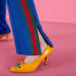 Gucci Adidas x Gucci Flared Jogging Pants Blue