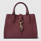 Gucci Small Tote Bag with Hook Closure Rosso Ancora