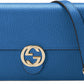 Gucci Interlocking Chain Wallet Caspian Blue