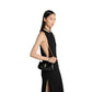Gucci Bamboo Night Small Patent Leather Bag Black