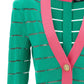 Balmain Two-tone Knit Dress