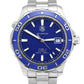 Tag Heuer Aquaracer Calibre 5 Automatic Blue Dial Silver Steel Strap Watch For Men Wak2111 Ba0830