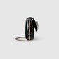 Gucci Bamboo Night Small Patent Leather Bag Black