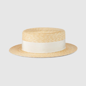 Gucci Raffia Wide-Brimmed Hat