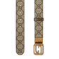 Gucci Squared Interlocking G Belt Reversible Beige