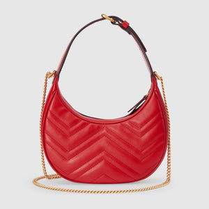 Gucci Marmont Matelasse Mini Bag Red