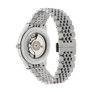 Gucci G-Timeless Automatic Watch 40mm Guilloche Black