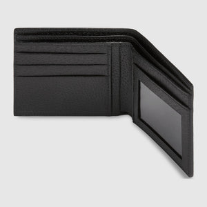 Gucci GG Marmont Id Black Leather Wallet