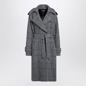 Dolce & Gabbana Dolce&Gabbana Houndstooth wool checked coat