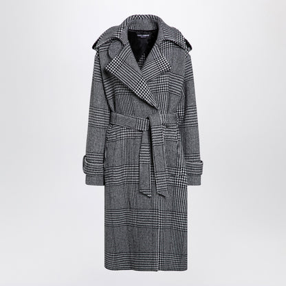 Dolce & Gabbana Dolce&Gabbana Houndstooth wool checked coat