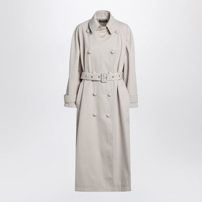 Dolce & Gabbana Beige trench in cotton drill