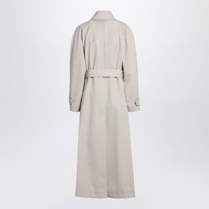 Dolce & Gabbana Beige trench in cotton drill