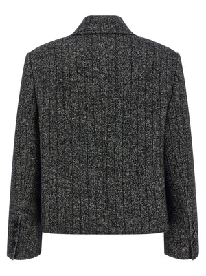 Dolce & Gabbana Striped Wool Blazer