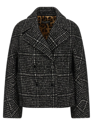 Dolce & Gabbana Houndstooth Coat