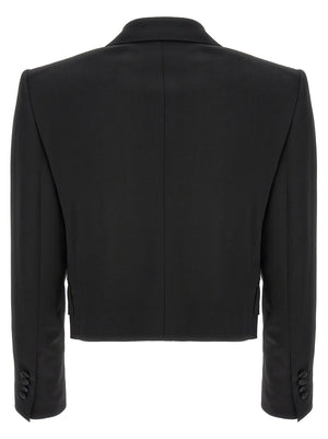Dolce & Gabbana Tuxedo Crop Blazer