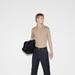 Gucci Men's Cotton Piquet Polo Shirt Beige