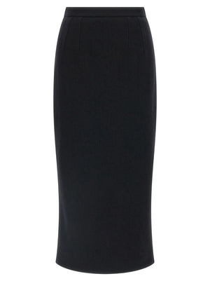 Dolce & Gabbana Wool Sheath Skirt